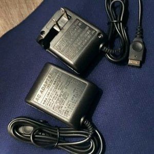 NEW NINTENDO GAMEBOY SP CHARGERS WALL AC CHARGER SET